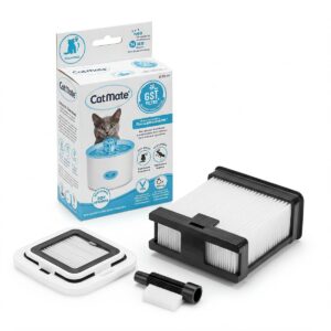 Image of Cat Mate replacement filters for water fountains and feeders.
