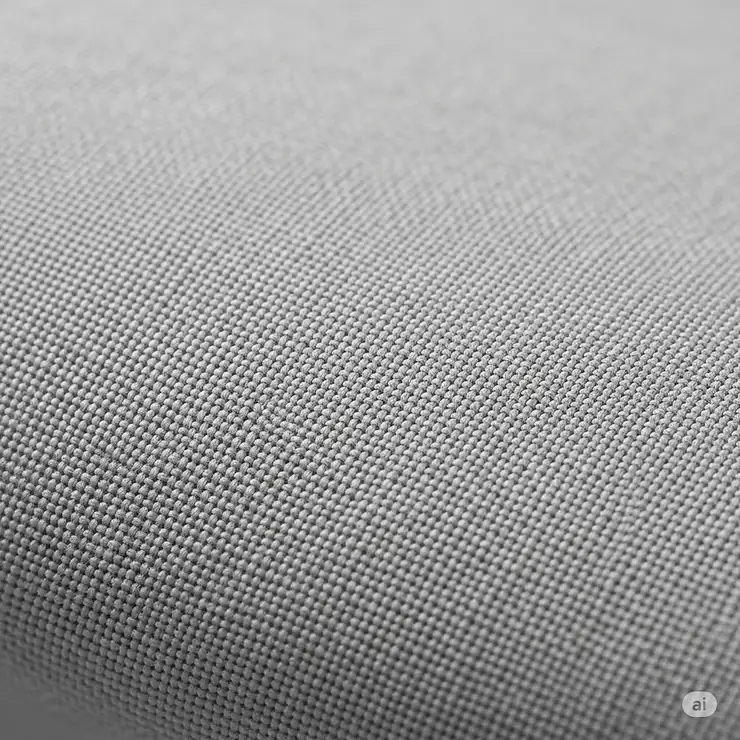 Close-up of the scratch-resistant, tightly woven material used in high-quality cat-proof curtains, showcasing durability.