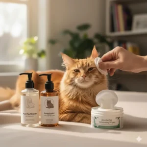 cat-grooming-shampoo-wipes
