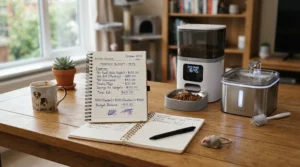 Cost evaluation chart alongside a litter robot vs petkit purchase decision